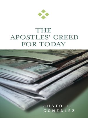 cover image of The Apostles' Creed for Today
